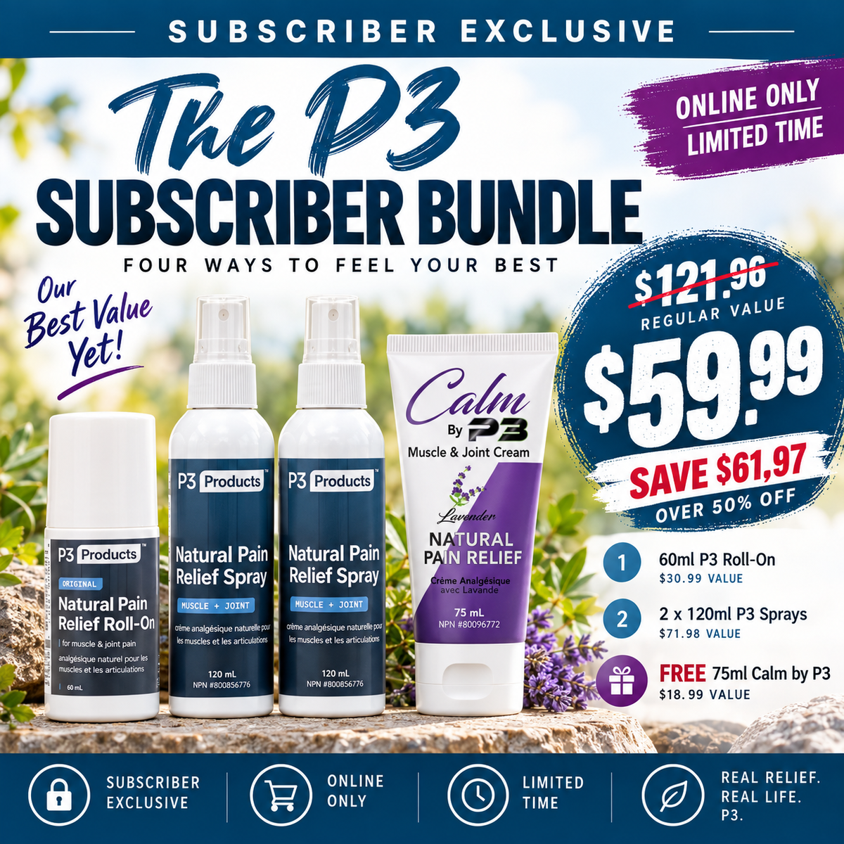 The P3 Subscriber Bundle!