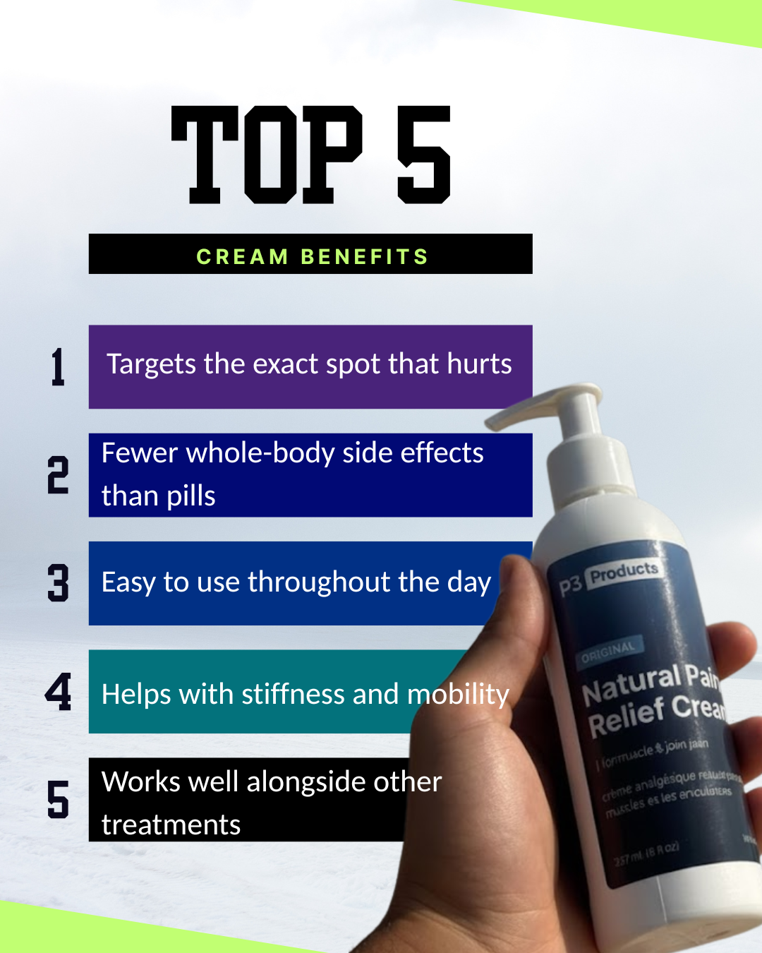 Daily Pain Relief — Fast, Natural, Proven (237ml / 8 oz)
