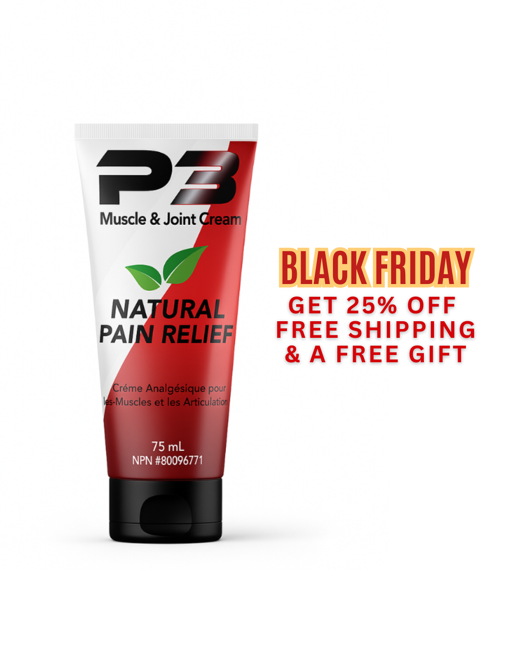 Your Pocket-Sized Pain Solution Size (75ml / 2.5 fl oz)