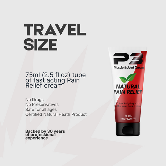75ml (2.5 fl oz) Tube P3 Original Muscle & Joint Cream