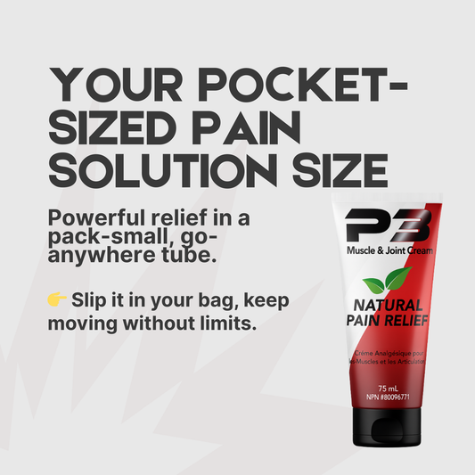 Your Pocket-Sized Pain Solution Size (75ml / 2.5 fl oz)