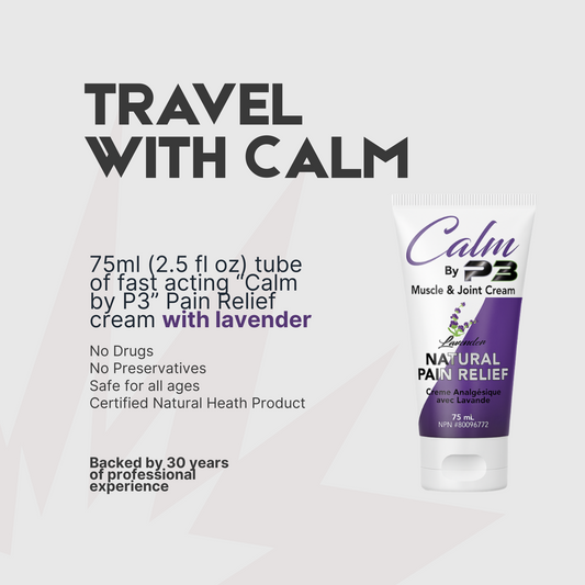 75ml (2.5 fl oz) Tube P3 Calm (with lavender)