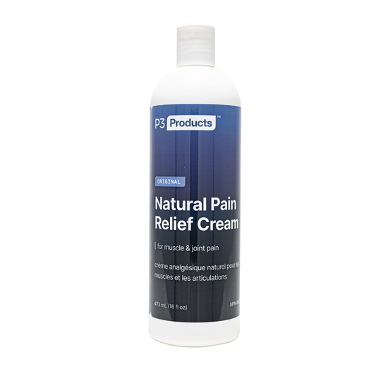 P3 Natural Pain Relief Cream (473ml / 16oz)