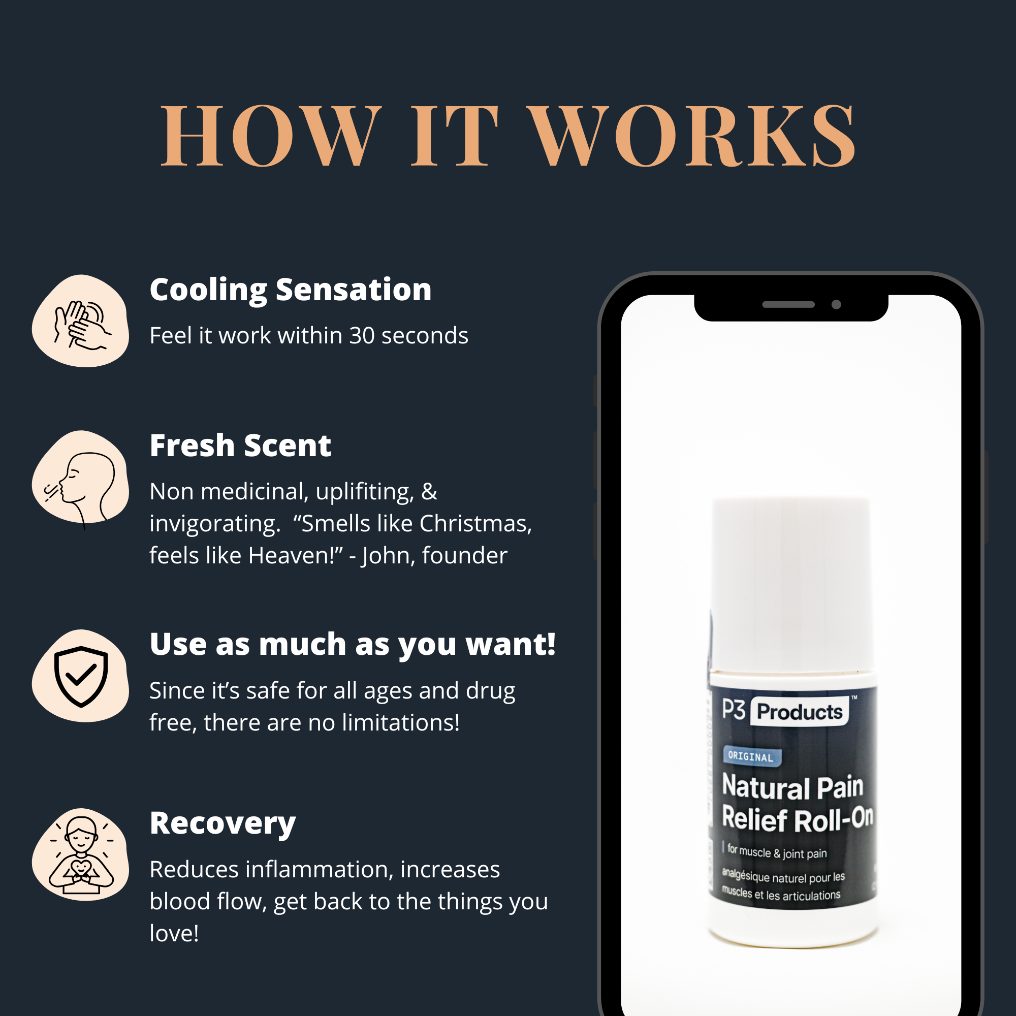 The Roll-On Every Athlete Trusts (60ml / 2 oz)